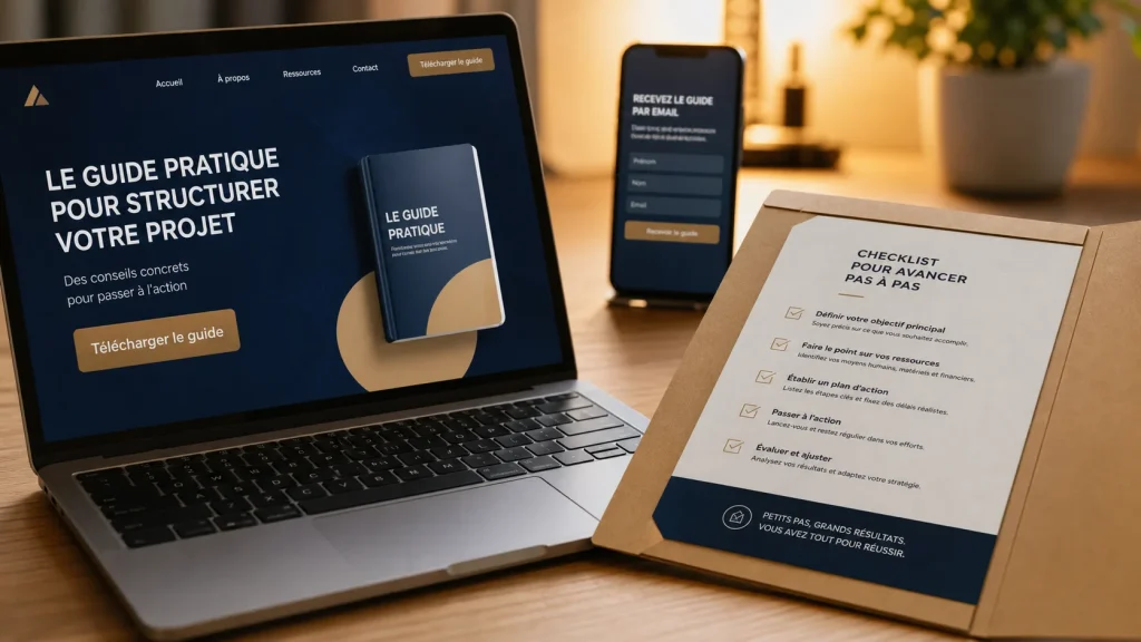 Lead magnet : guide checklist pour prospects qualifiés