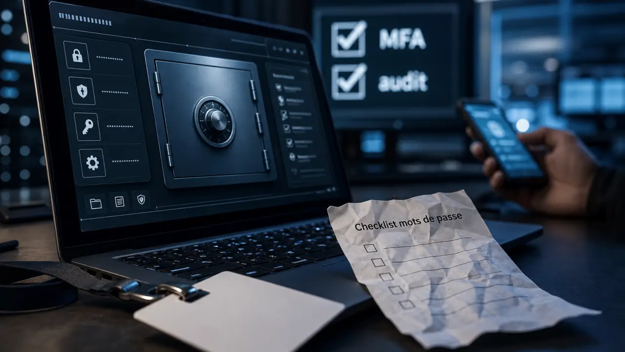 Logiciel gestion mot de passe entreprise : sécurité, partage, adoption IT