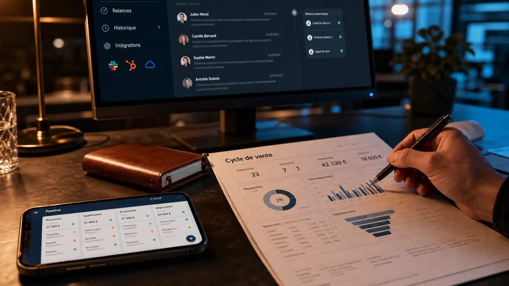 Meilleurs CRM : Salesforce, HubSpot ou Pipedrive selon maturité commerciale