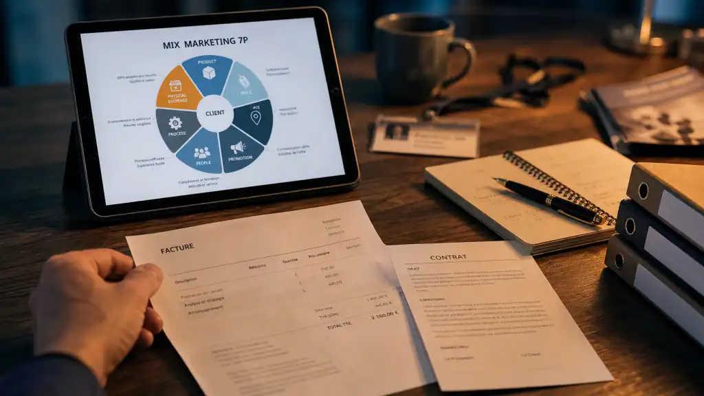 Mix marketing 7P pour une expérience client