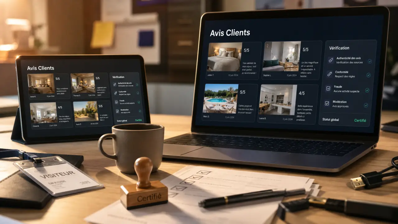 Plateforme avis client avec certification, avis Google et détection faux avis