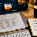 Prompt ia définition : bureau avec prompt et interface