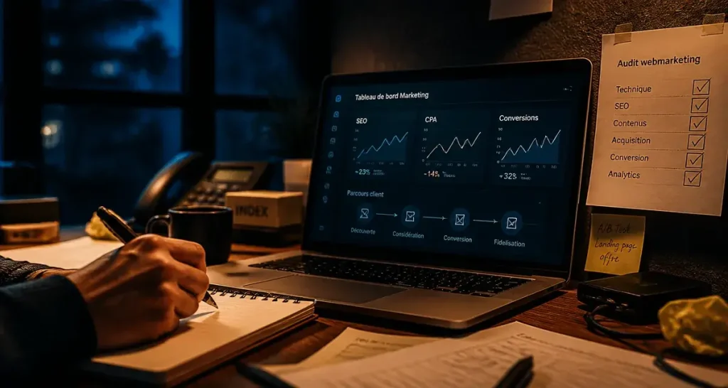 Website marketing consultant : audit webmarketing et croissance