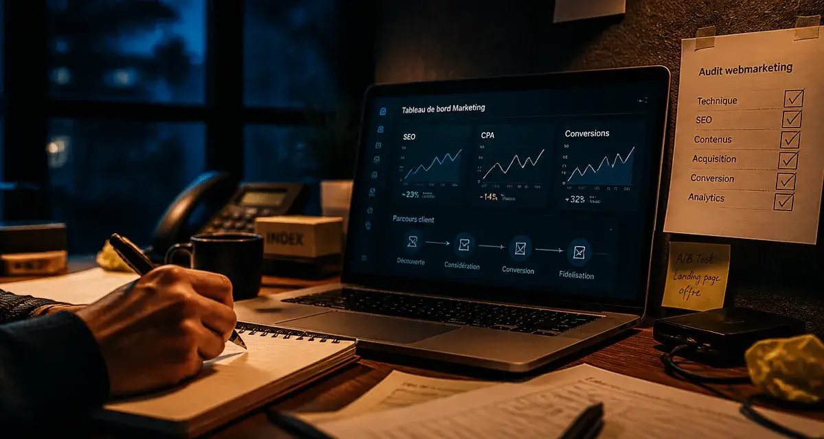 Website marketing consultant : audit webmarketing et croissance