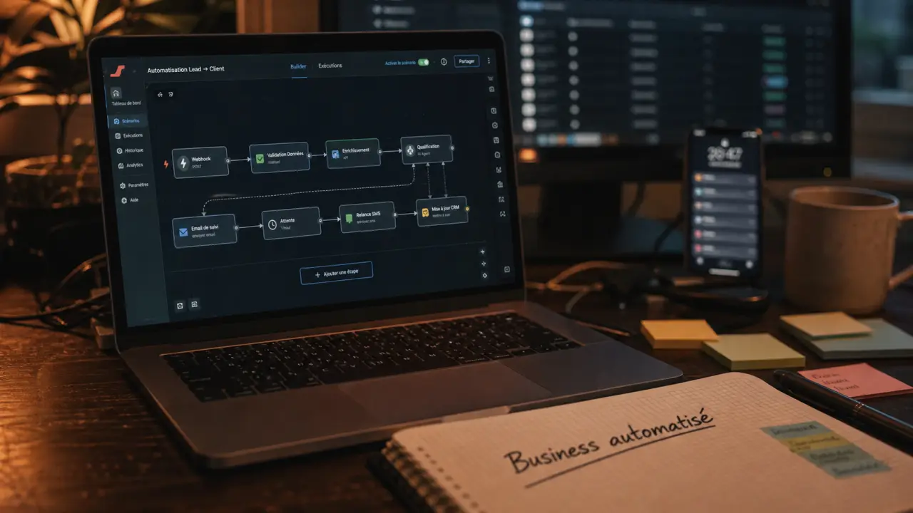 Business automatic : automatiser un business pour gagner 10 à 20 heures