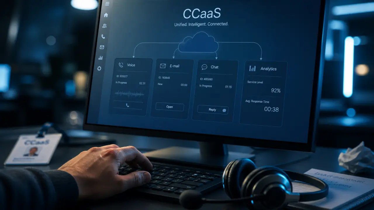 CCaaS : cloud unifie centre de contact et relation client omnicanale