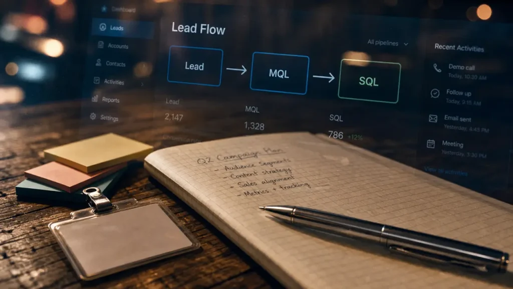 Comment configurer automate marketing leadflow : scoring CRM sans fuite