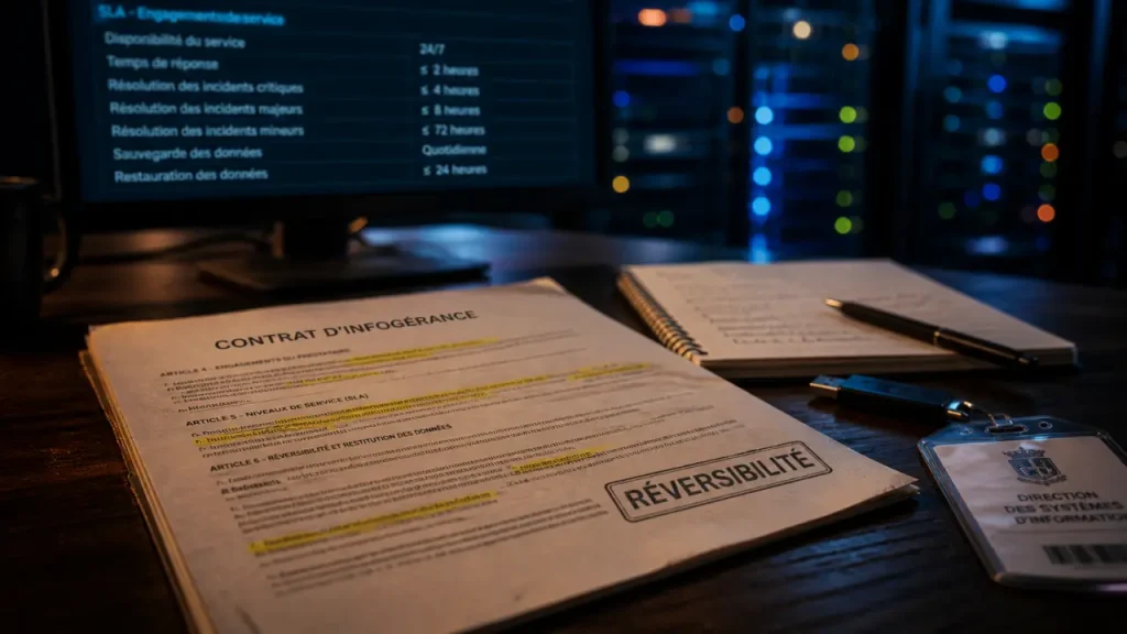 SLA, réversibilité et exclusions, les clauses à verrouiller dans un contrat d’infogérance