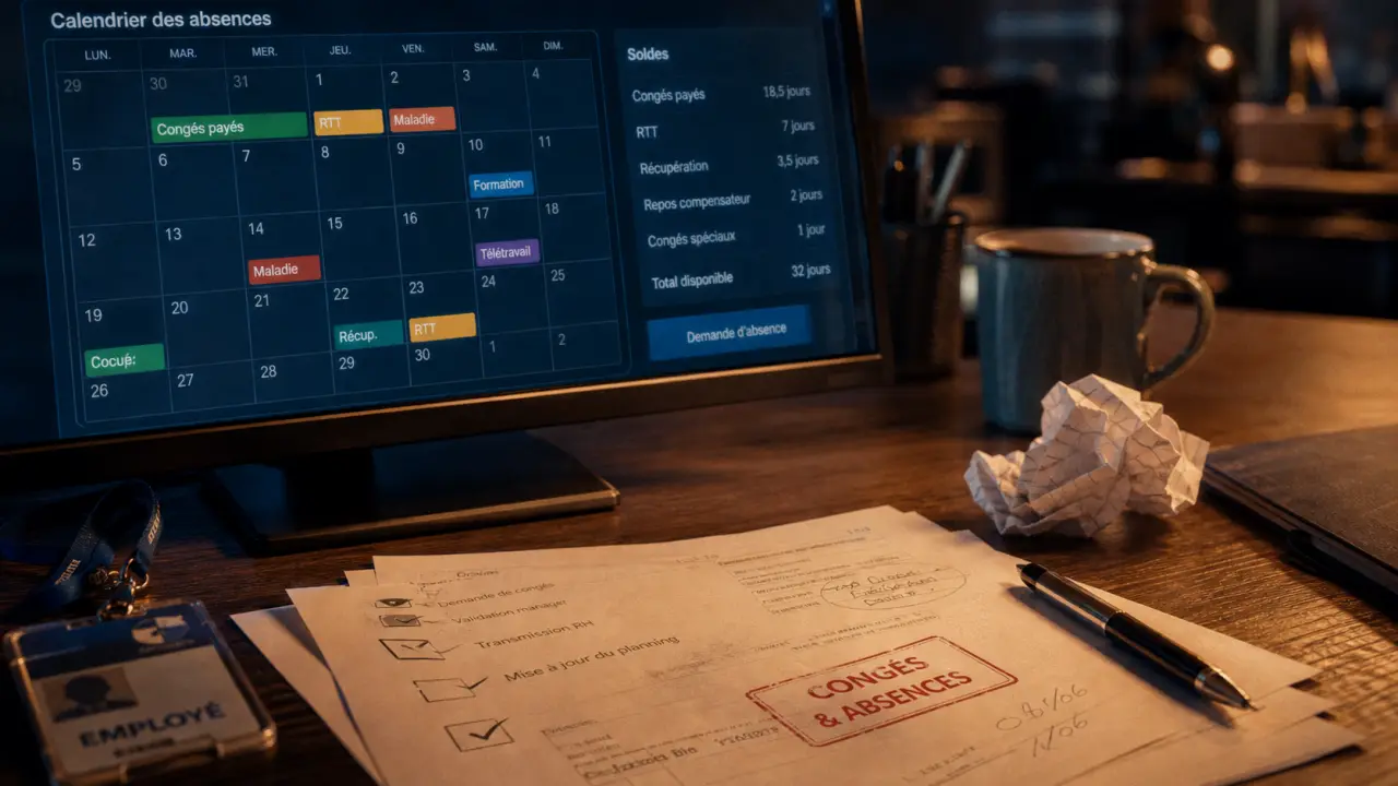 Logiciel gestion de congés open source : calendrier, demandes et soldes RH