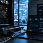 Performance monitoring latence et alertes SLI/SLO sur dashboard