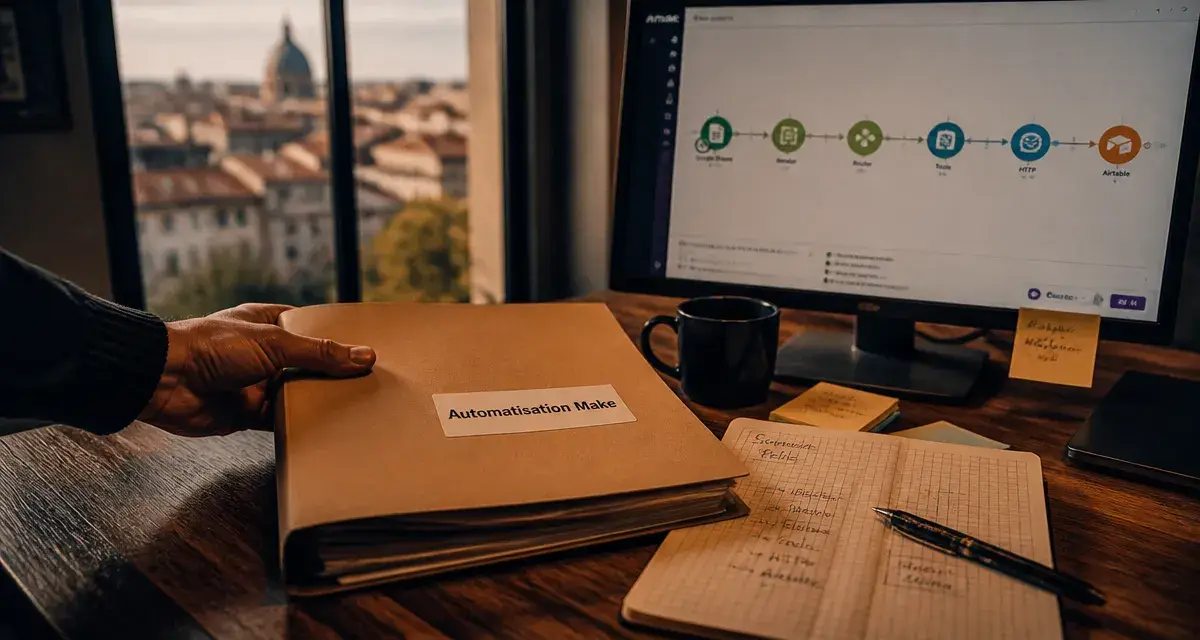 Agence spécialisée en automatisation Make à Toulouse