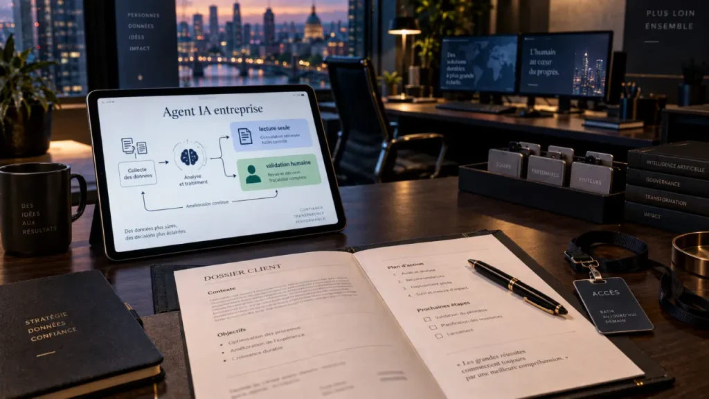 Un agent IA pour entreprise automatise les tâches sans alourdir les opérations