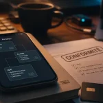 Fintech definition : paiement et finance embarquée sur smartphone, carte et conformité