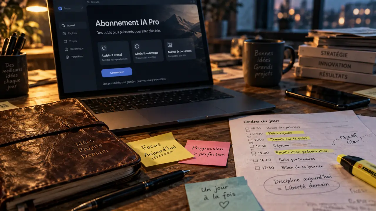 IA pro : outil, abonnement et formation sur bureau