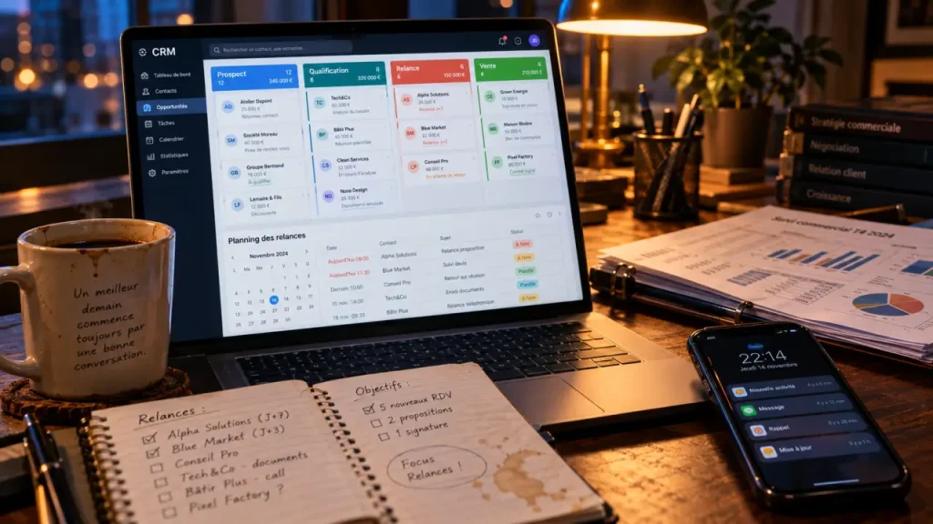 SalesTrack Evolution à 29 € par utilisateur : un CRM efficace pour les petites équipes, moins pour les organisations complexes