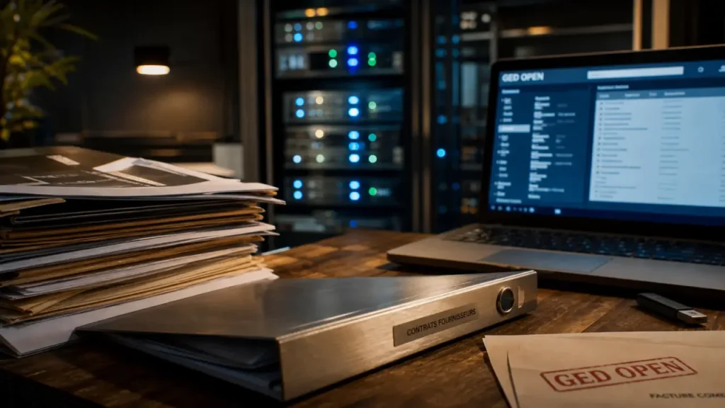 GED open source : gratuité du code, coûts cachés du déploiement