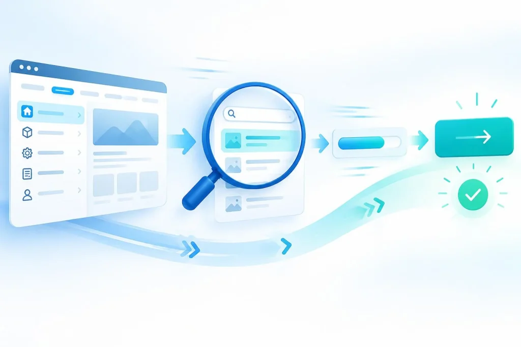 Une navigation fluide augmente les conversions, à condition de supprimer chaque friction