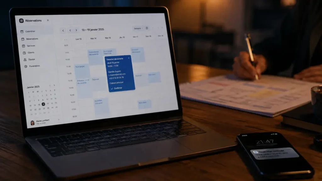 Moins d’appels manqués, plus de créneaux remplis : ce que change la prise rendez-vous automatisée