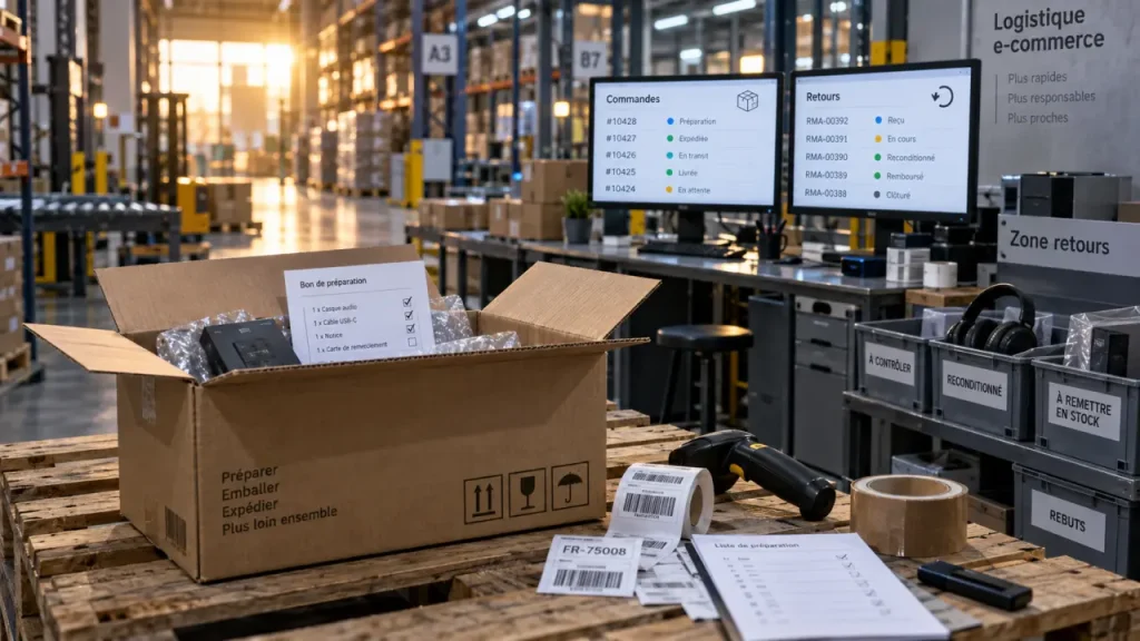 Une solution logistique e-commerce se choisit sur le coût total, pas sur le devis affiché
