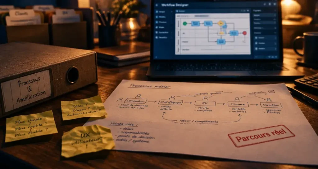 Workflow Designer : 5 leviers pour accélérer un processus sans validations inutiles