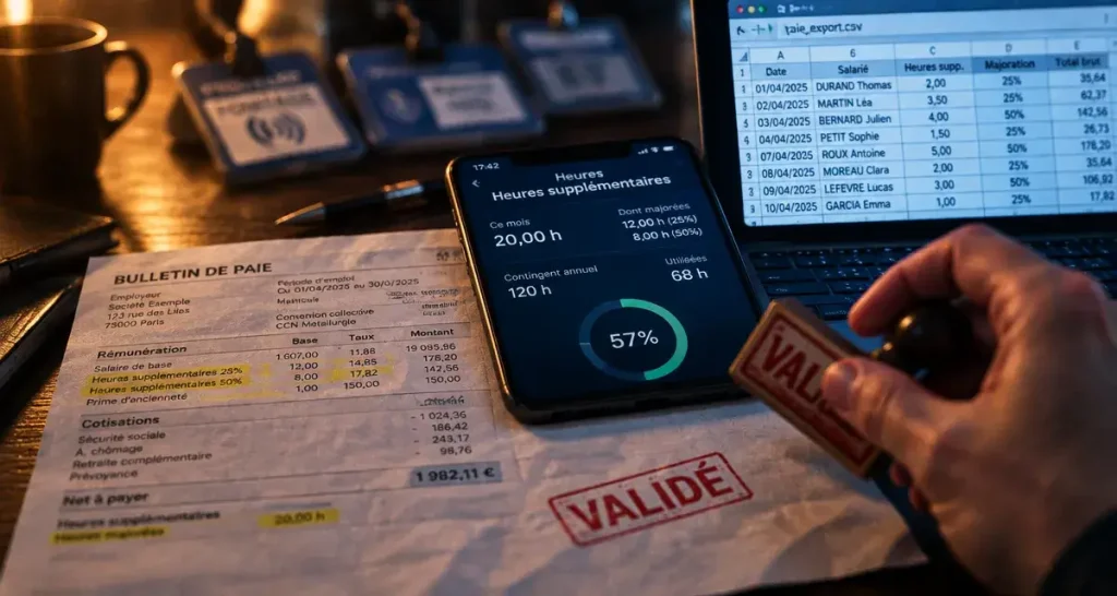 Logiciel gestion heures supplémentaires : ce que le tableur ne vous dira jamais