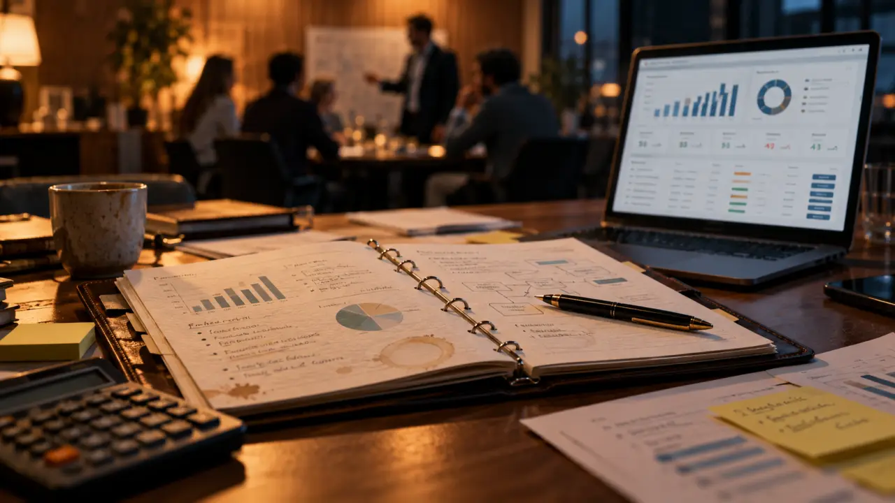 Tableau de reporting KPI : décisions et actions